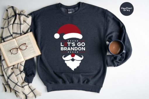 Lets Go Brandon Christmas Sweatshirt, Christmas Sweatshirt, Conservative Sweatshirt, Christmas Gift