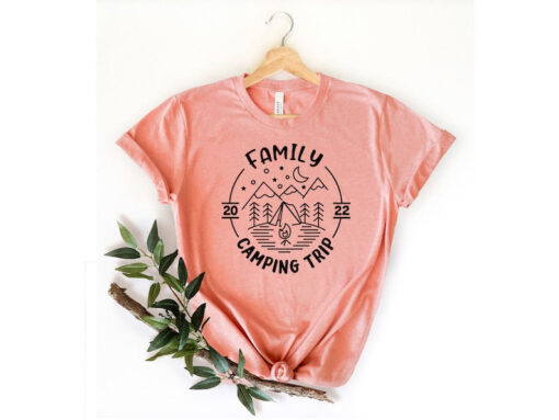 Family Camping Trip Shirt, Happy Camping Shirt, Family Camping Gifts, RV Camper Shirt