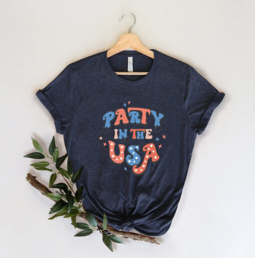 Retro Party in the USA Shirt, Party In The USA Shirt, 4th of July Shirt, Independence Day Shirt, 4th of July Party Shirt