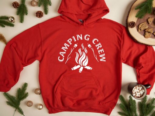 Camping Hoodie, Camping Crew Shirt, Glamping Shirt, Camping Group Shirts, Family Camping Hoodie, Camper Hoodie