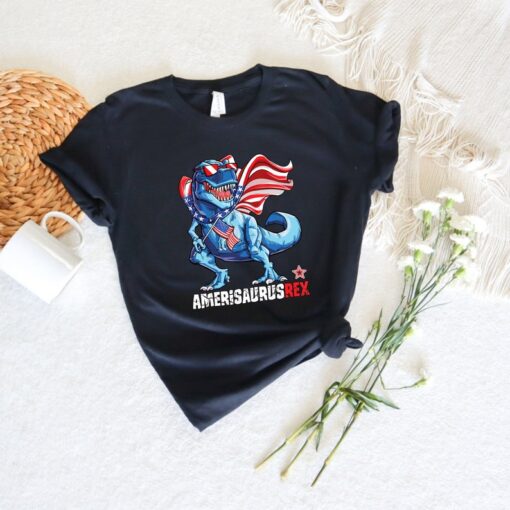 AmeriSaurus Rex 4th Of July Dinosour Shirt, Patriotic Saurus 4th Of July Shirt,Patriotic Day Shirt, 4th of July Shirt