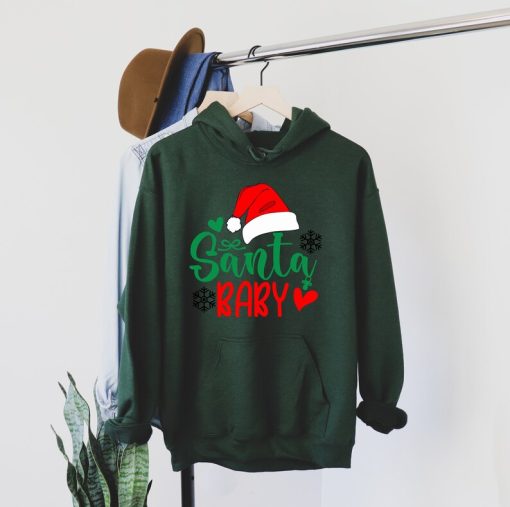 Santa Baby Hoodie, Christmas Hoodie, Christmas gift, Funny Christmas, Hoodie gift, Christmas Hoodie