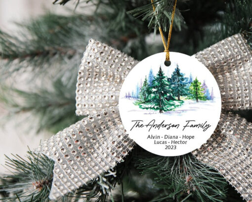 Custom Family Christmas Ornament, Christmas Family Keepsake, New Family Ornament, Christmas Gift For 2023