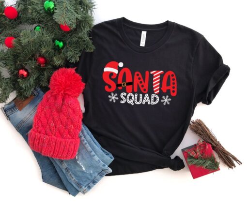 Santa Squad Shirt, Christmas Squad Shirt, Christmas Shirt, Christmas Gift, Family Christmas