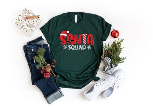 Santa Squad Shirt, Christmas Squad Shirt, Christmas Shirt, Christmas Gift, Family Christmas