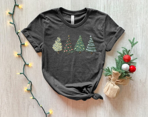 Christmas T-Shirt, Merry Christmas T-Shirt, Gifts for Women