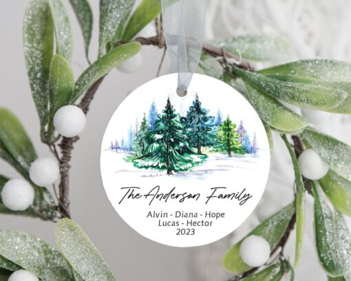 Custom Family Christmas Ornament, Christmas Family Keepsake, New Family Ornament, Christmas Gift For 2023