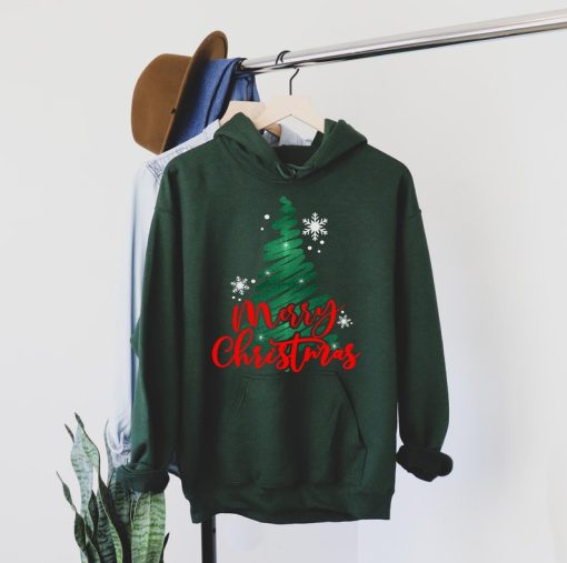 Christmas Trees Hoodie, Christmas Hoodie, Merry Christmas Hoodie, Christmas gift, Christmas graphic, Hoodie gift