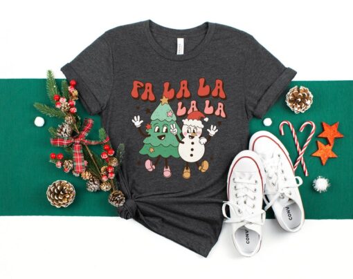 Christmas Shirt, Fa La La Shirt, Family Christmas Shirt, Christmas Graphic T-shirt