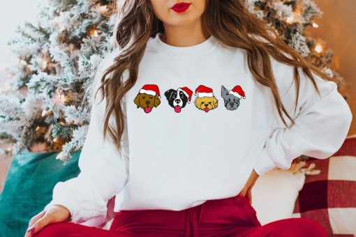 Christmas Dogs Sweatshirt, Dog Mom Shirt, Christmas Dogs Sweatshirt, Dogs Sweatshirt, Christmas Sweatshirt, Christmas Shirt