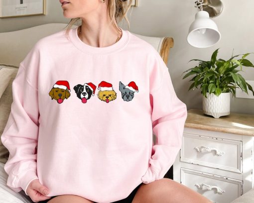 Christmas Dogs Sweatshirt, Dog Mom Shirt, Christmas Dogs Sweatshirt, Dogs Sweatshirt, Christmas Sweatshirt, Christmas Shirt