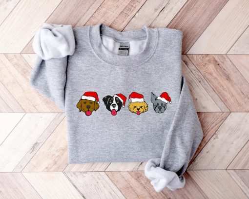 Christmas Dogs Sweatshirt, Dog Mom Shirt, Christmas Dogs Sweatshirt, Dogs Sweatshirt, Christmas Sweatshirt, Christmas Shirt