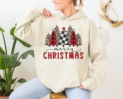 Christmas Hoodie, Christmas trees hoodie, merry Christmas hoodie, Funny and Happy Christmas, Christmas gift Hoodie