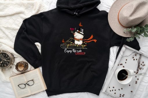 Christmas Hoodie, Snowman Hoodie, Christmas design hoodie, Holiday Hoodie, Christmas gift Hoodie