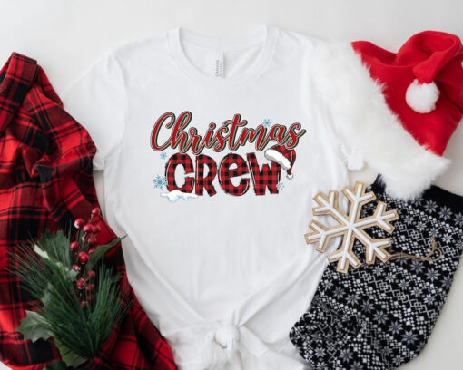 Christmas Crew Shirt, Merry Christmas Shirt, Christmas Teacher Shirt, Matching Christmas Shirts, Family Christmas Shirts