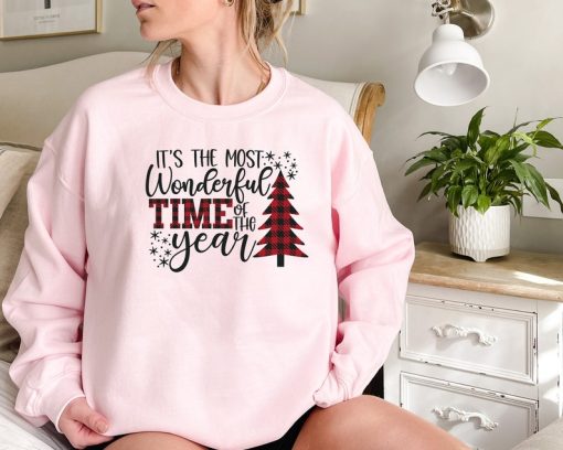 It's The Most Wonderful Time Of The Year Sweater, Christmas Sweatshirt, Gift For Christmas, Family Christmas