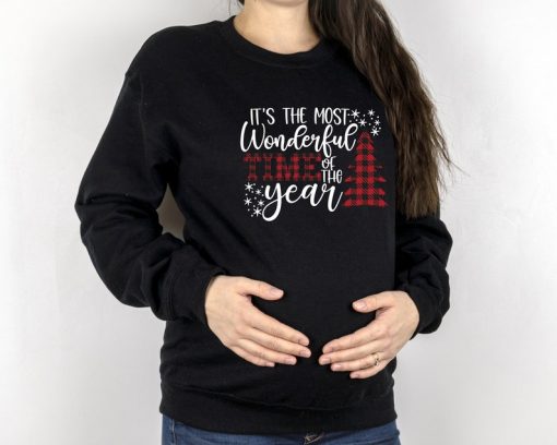 It's The Most Wonderful Time Of The Year Sweater, Christmas Sweatshirt, Gift For Christmas, Family Christmas