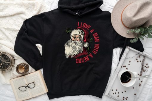 Santa hoodie, Christmas sweatshirt, Christmas hoodie for Women, Christmas gift sweatshirt, Woman's Christmas hoodie