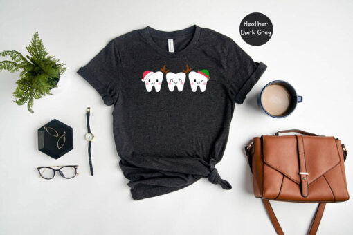 Cute Christmas Tooth Shirt, Dental Squad Christmas Shirt, Funny Dentist Shirt, Dentist Christmas Shirt