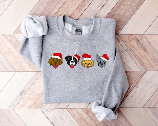 Christmas Dogs Sweatshirt, Happy Dog Year Shirt, Funny Christmas Dog Shirt, Dog Christmas Sweatshirt, Christmas Sweatshirt