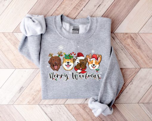 Christmas Dogs Sweatshirt, Happy Dog Year Shirt,Funny Christmas Dog Shirt, Dog Christmas Sweatshirt, Dogs Sweatshirt