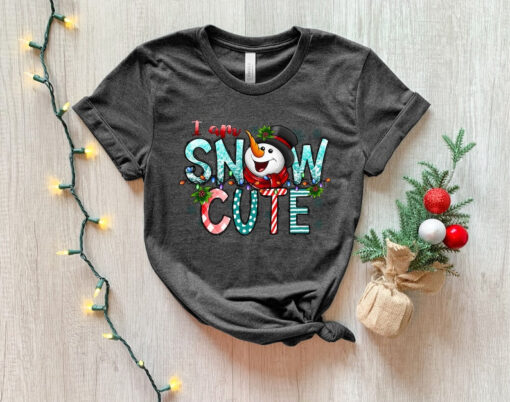 I Am Snow Cute Sweatshirt, Snowman Sweater, Secret Santa Gift, Christmas Sweatshirt for Women, Holiday Apparel