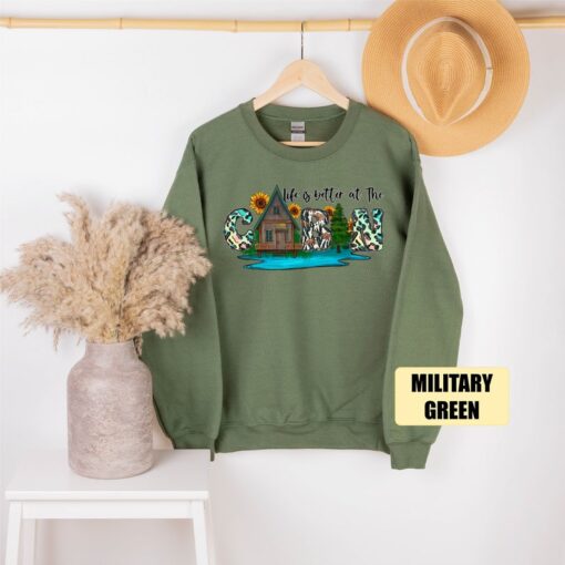 CABIN Sweatshirt, Camp Now, Camper Sweatshirt, Family Camping Sweatshirt, Family Camping