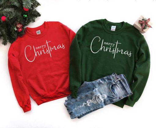 Merry Christmas Shirt Women Christmas Shirt Christian Christmas Shirt, Cute Christmas Shirt Women Holiday Shirt