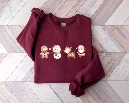 Christmas Squad Shirt, Christmas Sweater, Christmas Matching Shirt, Cute Christmas Tee, Snowman Sweatshirt