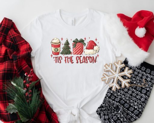 Tis The Season Sweatshirt, Christmas Tis The Season Sweatshirt, Merry Christmas Sweatshirt, Christmas Sweatshirt