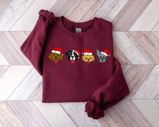 Christmas Dogs Sweatshirt, Happy Dog Year Shirt, Funny Christmas Dog Shirt, Dog Christmas Sweatshirt, Christmas Sweatshirt