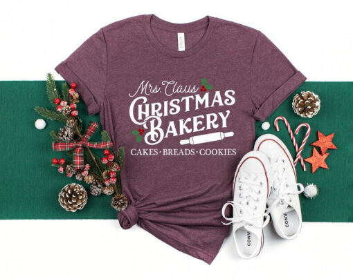 Christmas Bakery Crew Shirt, Christmas Bakery Shirt, Xmas T-shirt, Christmas Family Shirt, Christmas Gift