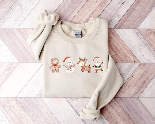 Christmas Squad Shirt, Christmas Sweater, Christmas Matching Shirt, Cute Christmas Tee, Snowman Sweatshirt