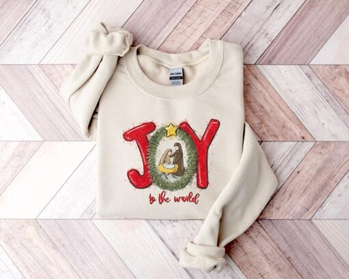 Joy To The World Sweatshirt, Joy Christmas Shirt, Christmas Shirt, Christmas Gift, Christmas Sweatshirt