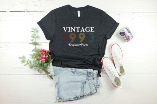 1993 Shirt, Vintage 1993 T-Shirt, 30th Birthday Tee, 30th Birthday Gift, 1993 Birthday Shirt, Gift for 30th Birthday Tee