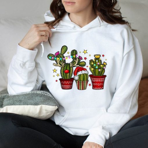 Christmas Cactus Hoodie, Christmas Hoodie, Christmas Vibes, Winter Hoodie, Christmas Hoodie, Holiday Hoodie, New Year Hoodie