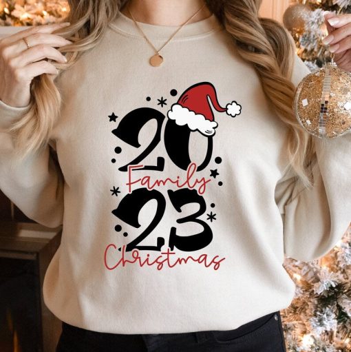 2023 Christmas Sweatshirt, Family Christmas Sweatshirt, Winter Sweater, Love Christmas, Christmas Sweat, Christmas 2023