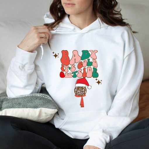 Baby It's Cold Outside Hoodie, Christmas Hoodie, Snowing Christmas Hoodie, Christmas Family Hoodie, Christmas Hoodie