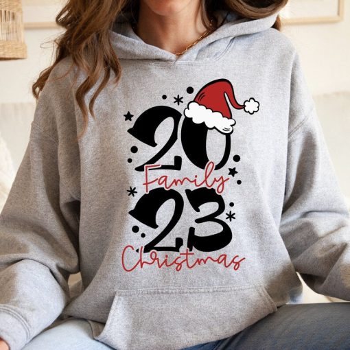 Family Christmas Hoodie, 2023 Christmas Hoodie, Love Christmas, Winter Sweater, Christmas 2023, Merry Christmas