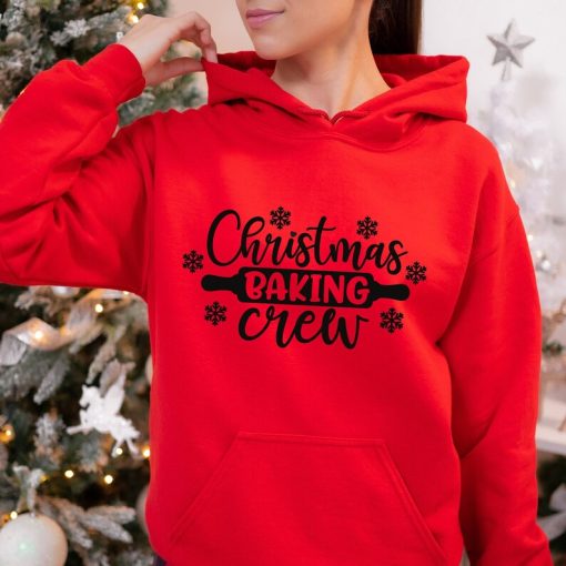 Christmas Baking Crew Hoodie, Christmas Hoodie, Christmas Baking Team, Funny Christmas Hoodie