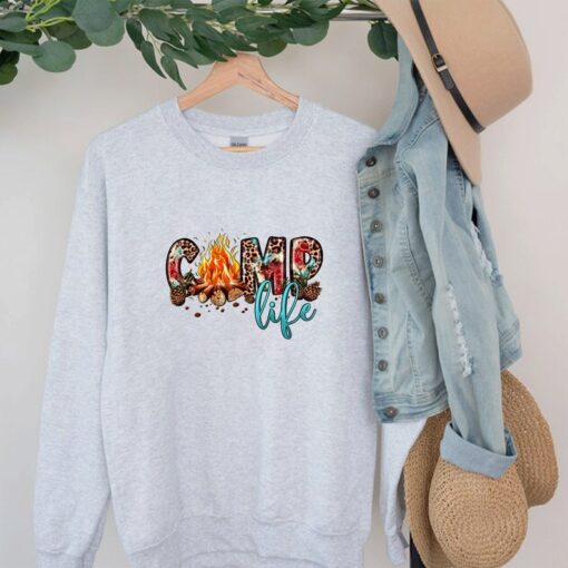 Camp Life Sweatshirt, Camping Sweatshirt, Encampment Sweatshirt, Hoodie To Wear At Camp, Cute Sweatshirt For Camp