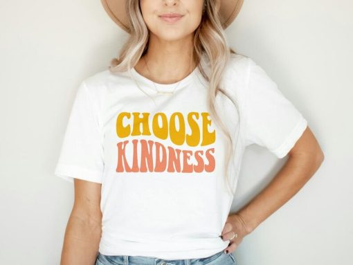 Retro Choose Kindness Shirt, Kindergarten Teacher Shirt, Teacher Kindness Apparel, Kindness Matters Tees, Teacher Team Clothes