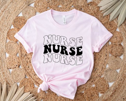 Groovy Nurse Shirt, Nurse Comfort Shirt, Groovy Nurse Shirt, New Nurse Xmas Gift, Registered Nurse, Nursing School Student Grad, Nurse Life