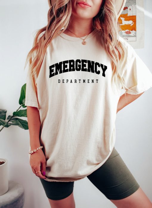 Nurse Shirt, Emergency Nurse Tshirt, Emergency RN Appreciation Gift for Nurse Grad Gift Graduation T-Shirt, ER Nurse Gift, ED Nursing Shirt