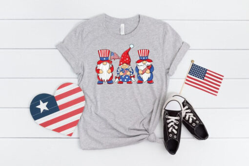 4th of July gnomes shirt, Gnome shirt, 4th of july shirt, fourth of july shirt, patriotic shirt, merica shirt, america shirt