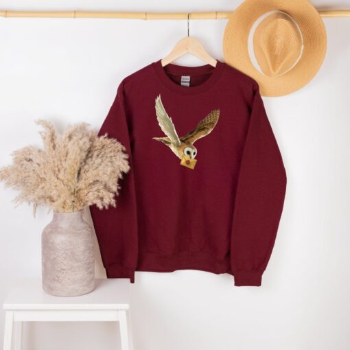 Owl Sweatshirt, Adventure Shirt, Animal Lover, Unisex Sweatshirt, Camping Sweatshirt Tee