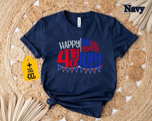 Happy 4th Of July Shirt, 4th Of July Shirt, American Flag Shirt, Memorial Day Shirt, Patriotic American Shirt, USA Shirt