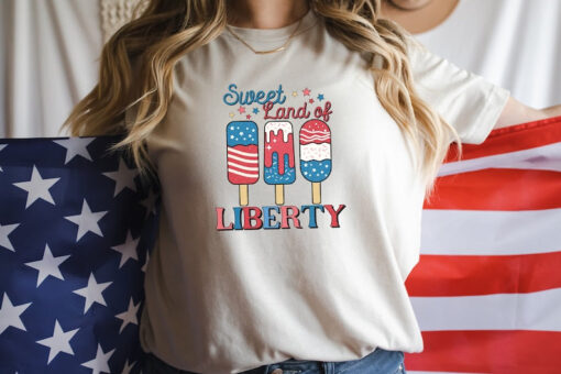 Sweet Land of Liberty Shirt, Funny 4th of July Shirt, American Parade Shirt, 4th of July Gifts, Freedom USA Shirt