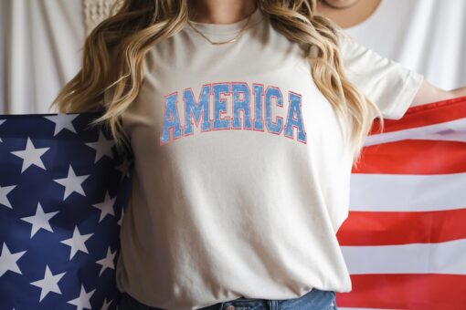 Retro Comfort America Shirt, Distressed 4th Of July Shirts, Happy 4th Of July Shirt, 4th Of July Gifts, Independence Day