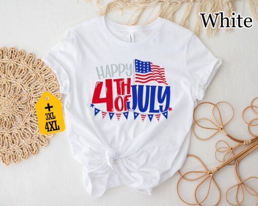 Happy 4th Of July Shirt, 4th Of July Shirt, American Flag Shirt, Memorial Day Shirt, Patriotic American Shirt, USA Shirt